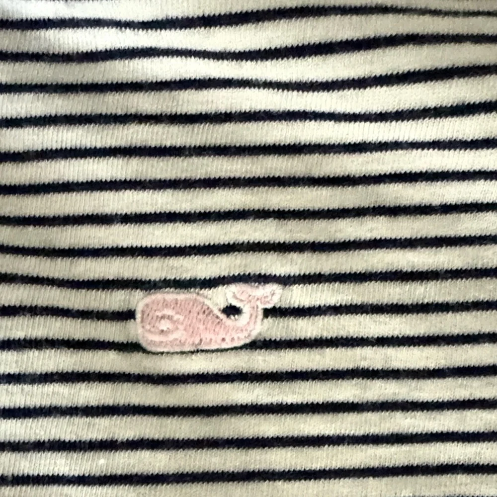Vineyard Vines Striped Kids Shirt with Ruffle Sleeves - Picture 4 of 7